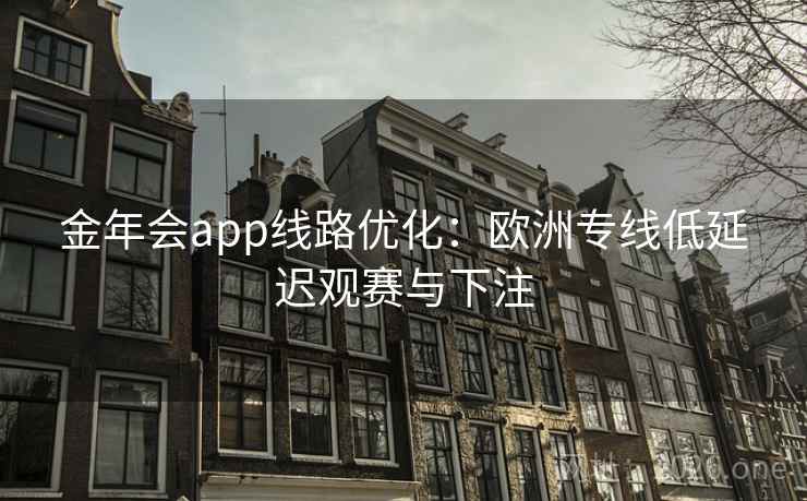 金年会app线路优化：欧洲专线低延迟观赛与下注