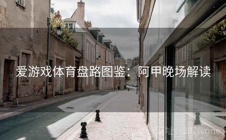 爱游戏体育盘路图鉴：阿甲晚场解读